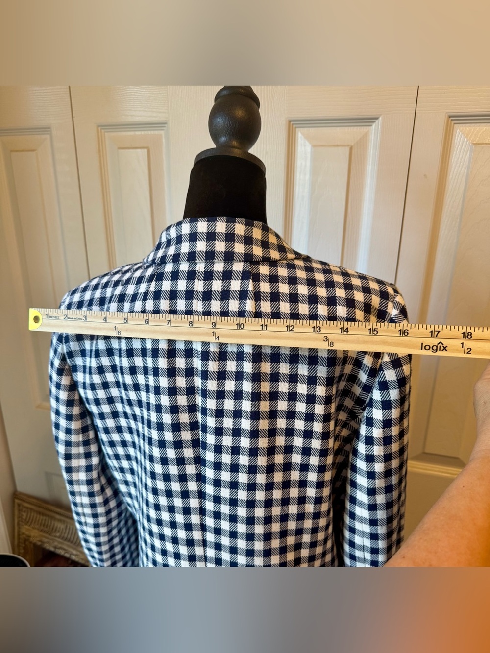 J. Crew Parke Gingham Blazer - Picture 4 of 12